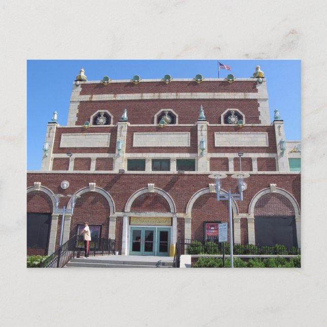 Asbury Park Paramount Theater Postkarte (Vorderseite)