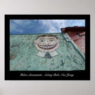 Asbury Park-Plakat-Druck - Palast-Unterhaltungen Poster