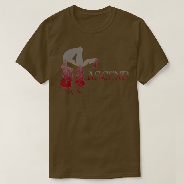 ASCEND - blutiger und heftiger Rust T-Shirt (Design vorne)