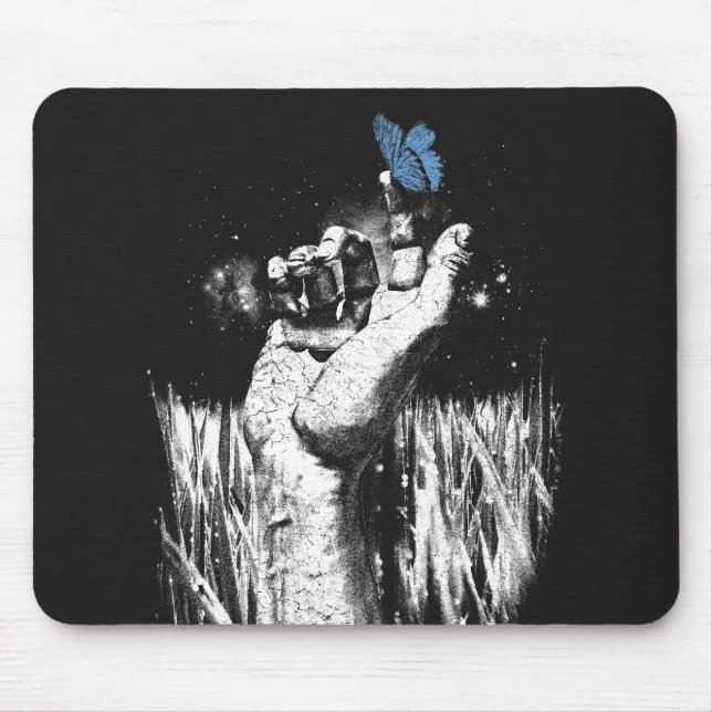 Ascend - Brutalist Streetwear Design Mousepad (Vorne)