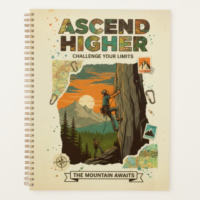 Ascend Higher Mountain Adventure Planer (Vorderseite)