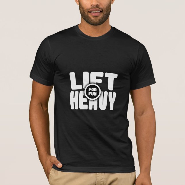 Ascenseur Lourd Pour Le Plaisir - T-Shirt De Gym (Devant)