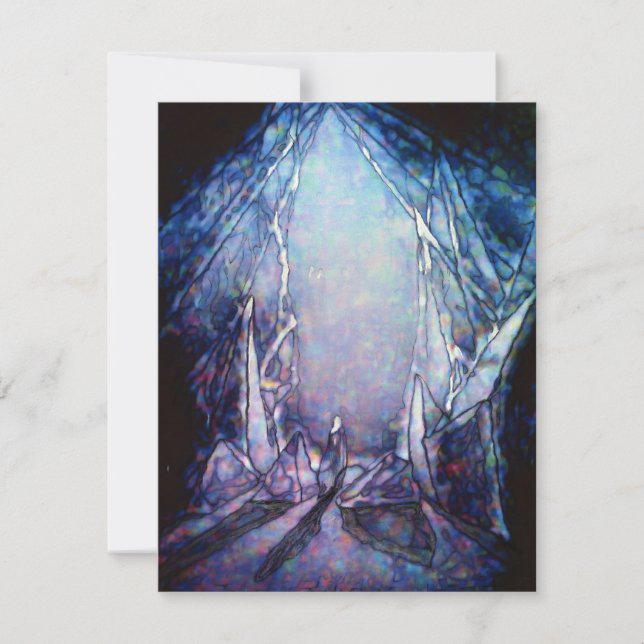 Ascension Fantasy Feiertagskarte (Vorderseite)