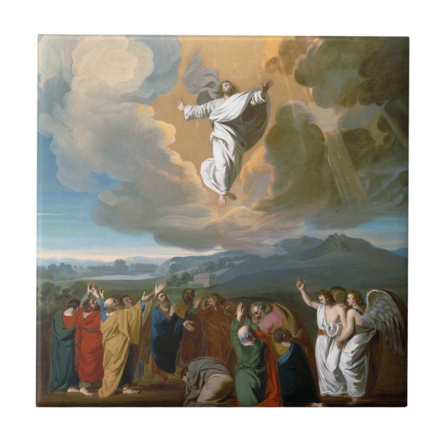 Ascension Of Jesus Christ Fliese (Vorderseite)