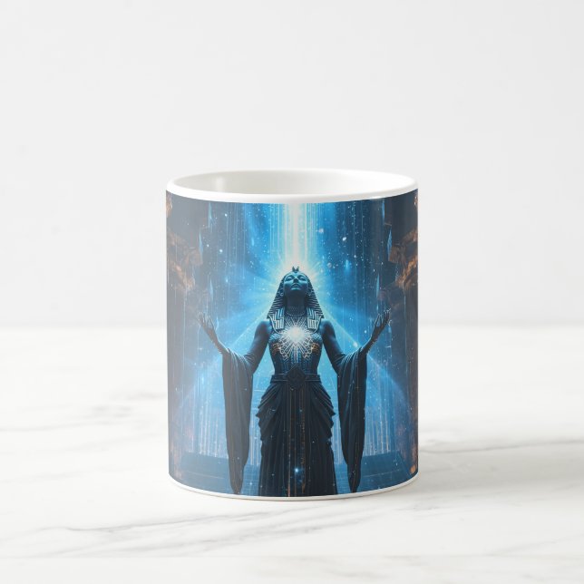 Ascension of the Starborn Priestess: Sci Fi Mug Kaffeetasse (Mittel)
