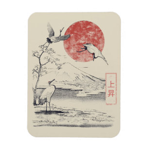 Ascension - Traditionelles japanisches Streetwear- Magnet