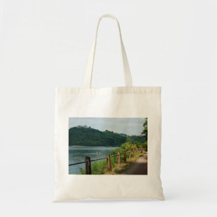asche Edersee Ufer und Schloß Tragetasche