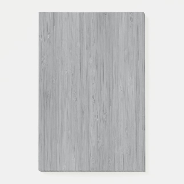 Asche Grau-Bambuswein-Schau Post-it Klebezettel (Vorderseite)