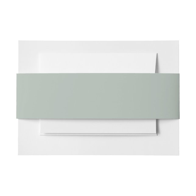 Asche grau (Vollfarbe) Einladungsbanderole (Vorderseite Beispiel)