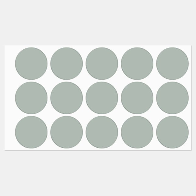 Asche grau (Vollfarbe) Etiketten (Blatt)