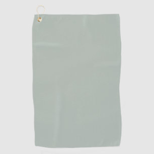 Asche grau (Vollfarbe) Golfhandtuch