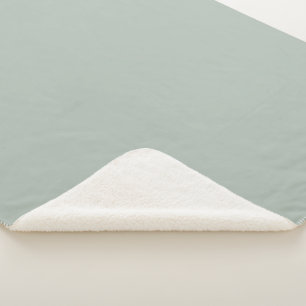 Asche grau (Vollfarbe) Sherpadecke
