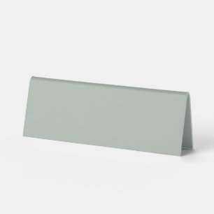 Asche grau (Vollfarbe) Tischaufsteller
