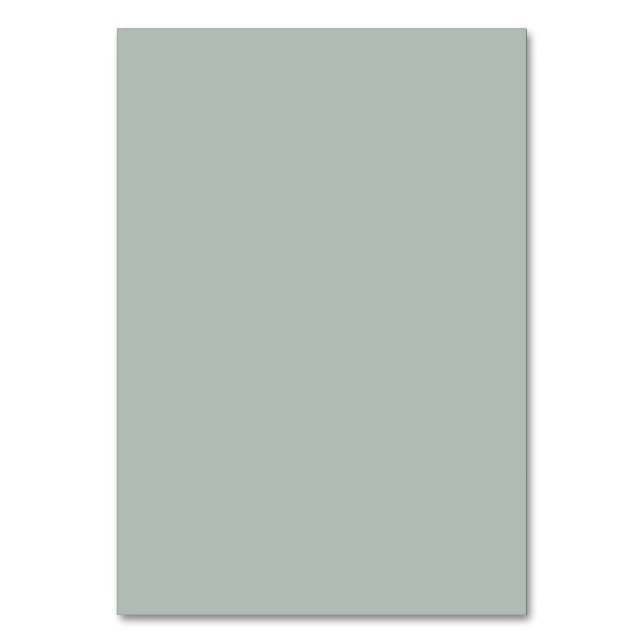 Asche grau (Vollfarbe) Tischnummer (Vorderseite)
