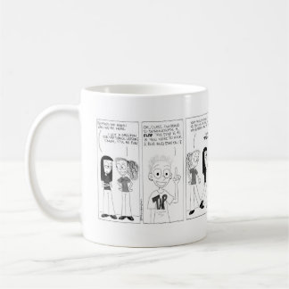 Asche u. Meg.e Ohm stechen Tanzen-Tasse an Kaffeetasse