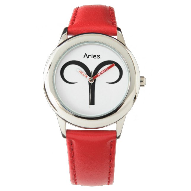 Äsche Zeichen der Zodiac-Kinder-Uhren. Armbanduhr (Vorderseite)