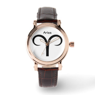 Äsche Zeichen der Zodiakuhren. Armbanduhr