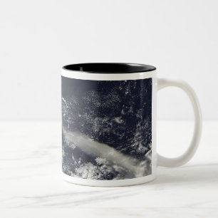 Aschen-Feder von Soufriere Hügeln, Montserrat Zweifarbige Tasse