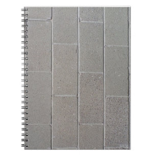 Aschenblock-Notebook Notizblock