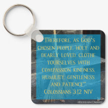 Aschenputtel Colossians 3:12 Schlüsselanhänger