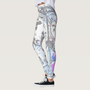 Aschenputtel inspirierte Wagen-Leggings Leggings