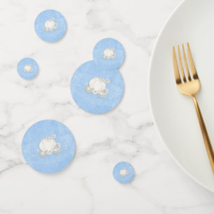 Aschenputtel Kutsche Blau & Gold Märchenhaft Konfetti