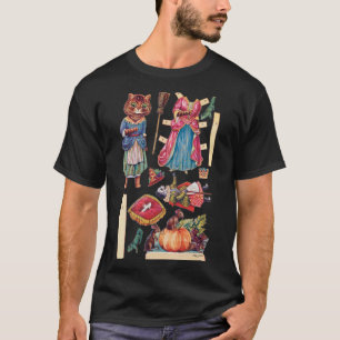 Aschenputtel, Papierpuppe, Louis Wain T-Shirt