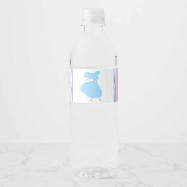 Aschenputtel Princess Water Bottle Labels Princess (Vorderseite)
