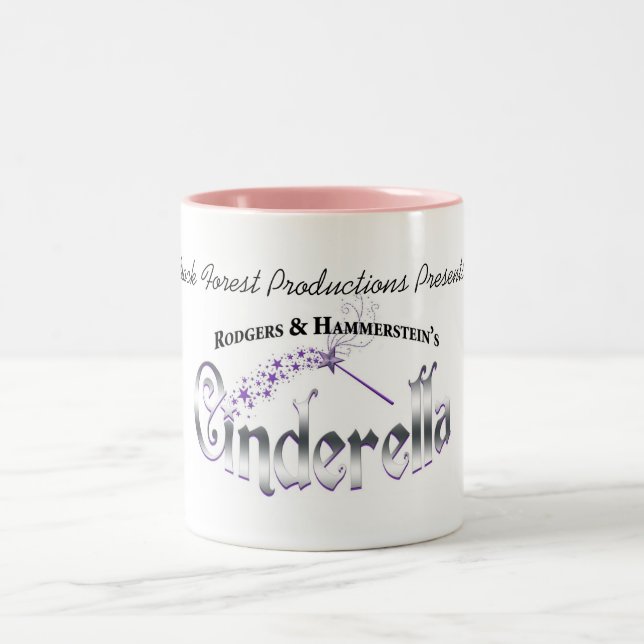 Aschenputtel-Tasse Zweifarbige Tasse (Mittel)