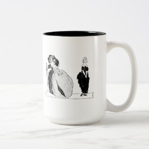 Aschenputtel u. ihre hochnäsigen Stiefschwestern Zweifarbige Tasse