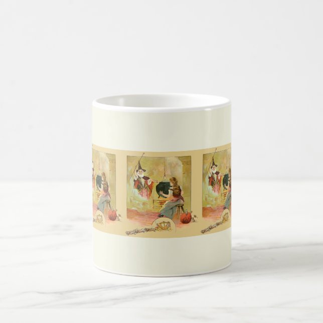 Aschenputtel und ihre Gute Fee Kaffeetasse (Mittel)