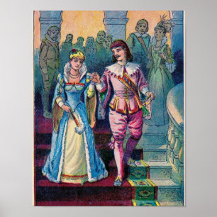 Aschenputtel und Prinz Poster
