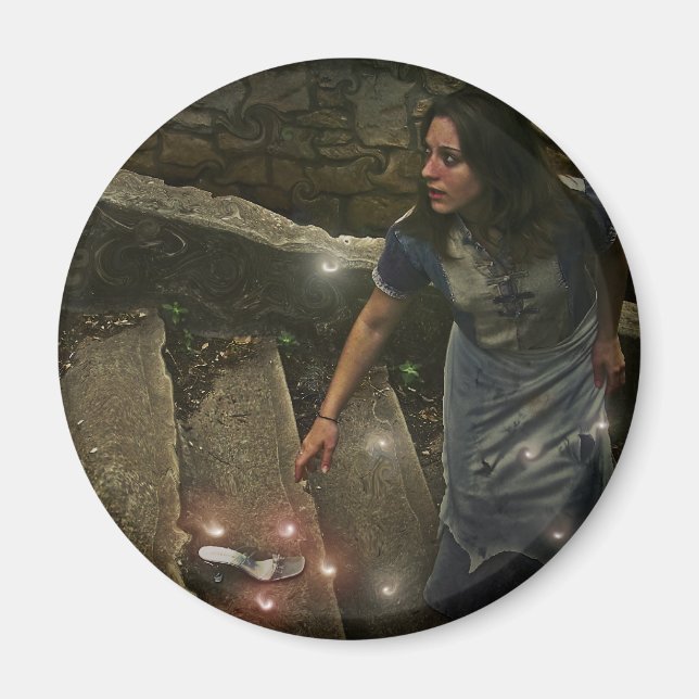 Aschenputtel verliert ihren Schuh Magnet (Vorne)