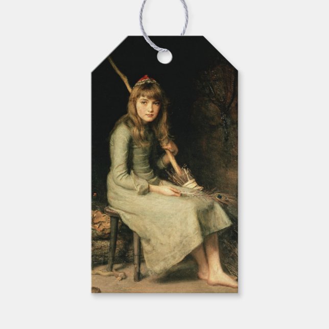 Aschenputtel (von John Everett Millais) Geschenkanhänger (Vorderseite)
