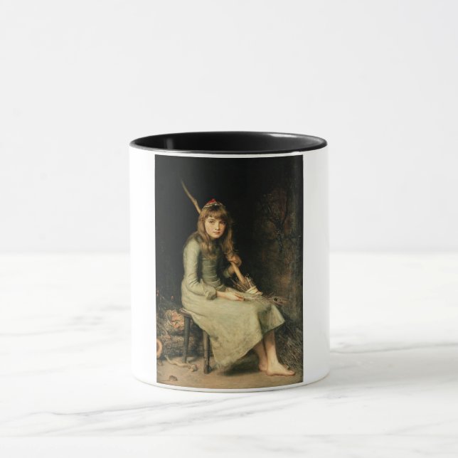 Aschenputtel (von John Everett Millais) Tasse (Zentrum)