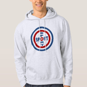 Aschewolke für Männer FRANKREICH SPORT Hoodie