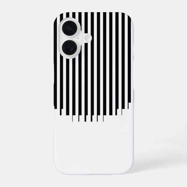 ASCII Art Phone Case iPhone 16 Hülle (Rückseite)