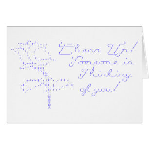 ASCII-Rose - jubeln Sie oben zu