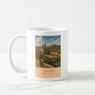 Ascoli, Italy – Vintage Travel Mug