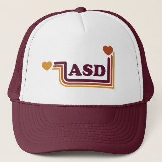 ASD Love Retro Truckerhut Truckerkappe
