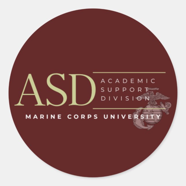 ASD STICKER (Vorderseite)