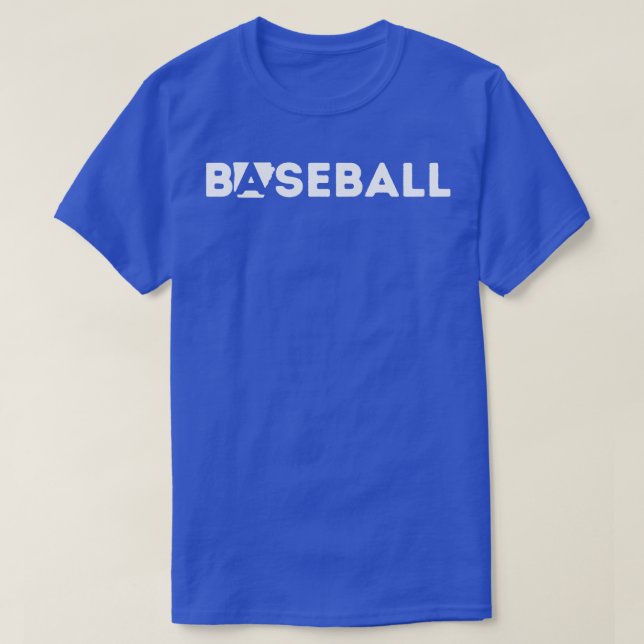 Aseball dark Shirt TShirt (Design vorne)