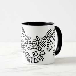 Asemic Writing Tasse