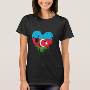Aserbaidschan Antikes Herz Aserbaidschanische Wurz T-Shirt