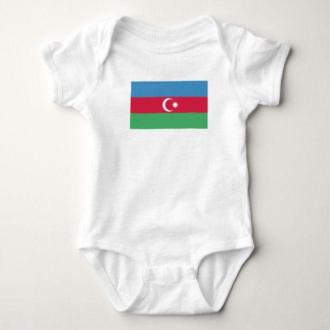 Aserbaidschan Baby Strampler (Vorderseite)