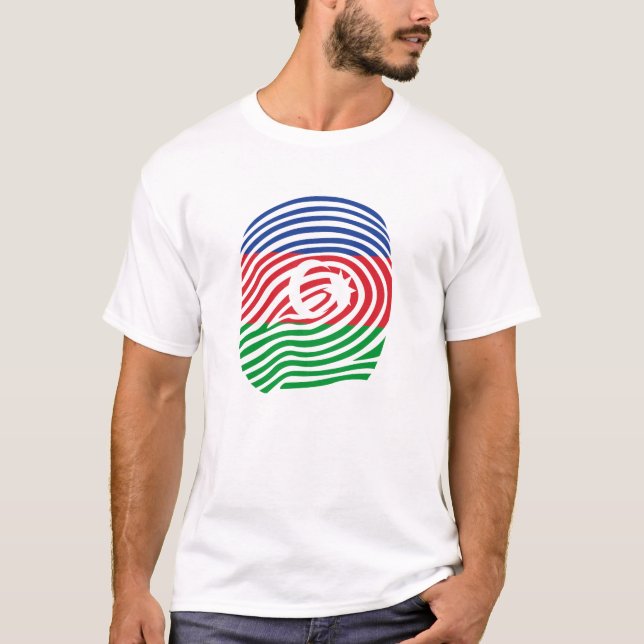 Aserbaidschan-DNA T-Shirt (Vorderseite)