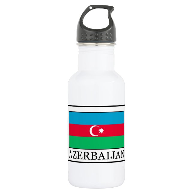 Aserbaidschan Edelstahlflasche (Vorderseite)