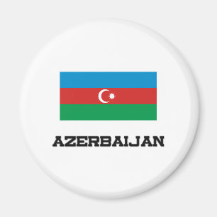 Aserbaidschan-Flagge Magnet