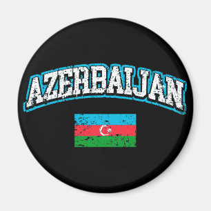 Aserbaidschan-Flagge Magnet