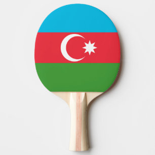 Aserbaidschan-Flagge Tischtennis Schläger
